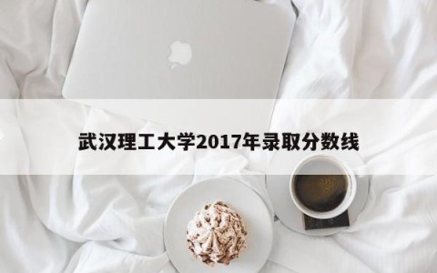 武汉理工大学2017年录取分数线